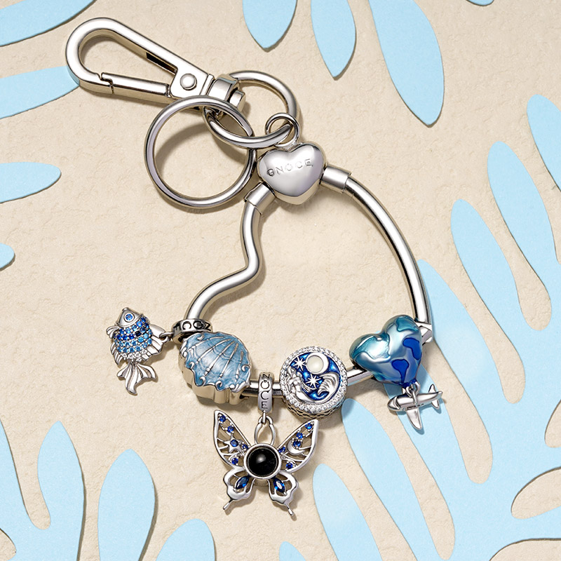 Heart Charms Holder & Key Chain image number 2