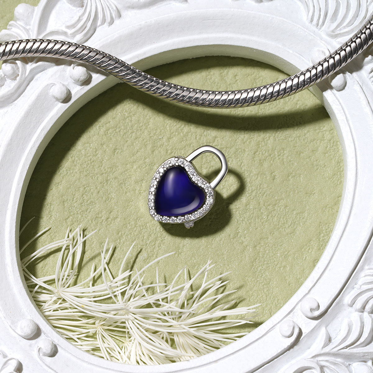 Love Lock Mood Pendant image number 2