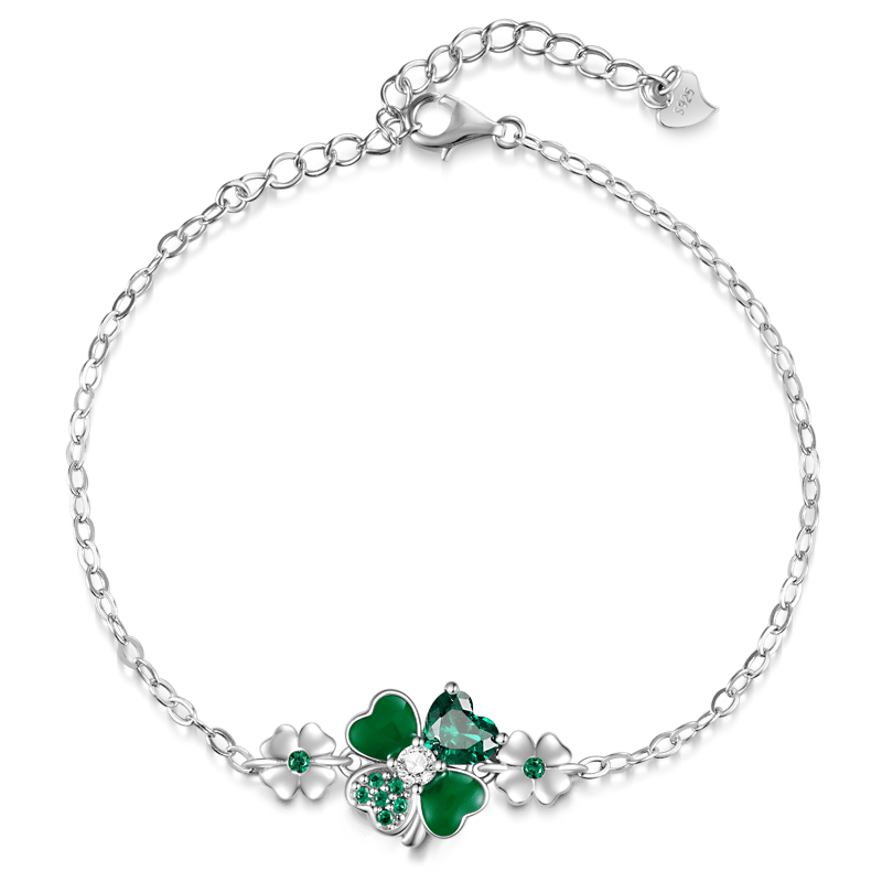 Four Leaf Clover Bracelet image number 1