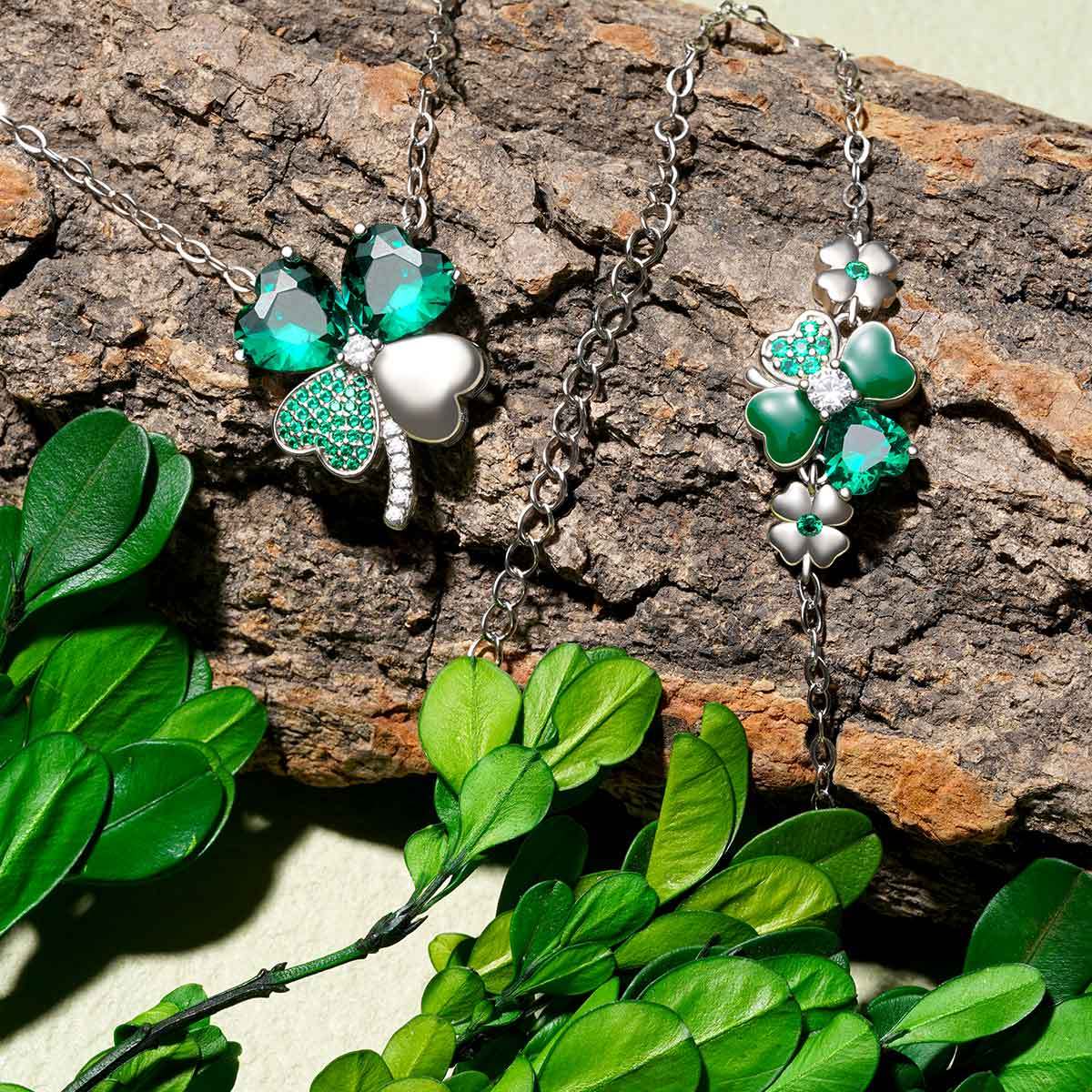 Four Leaf Clover Bracelet image number 2