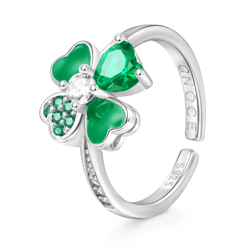 Four Leaf Clover Ring image number 1