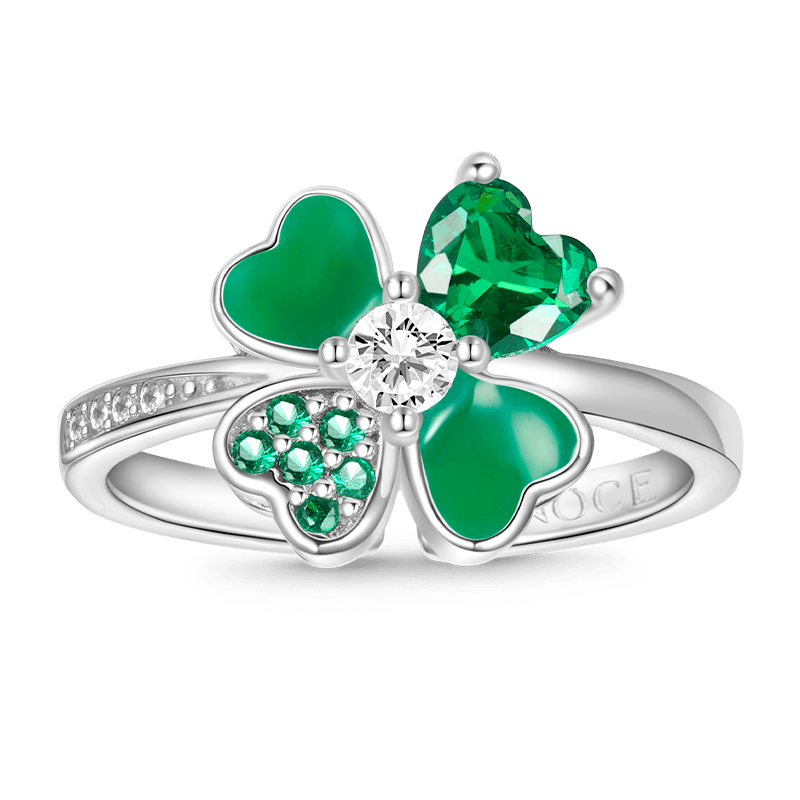 Four Leaf Clover Ring image number 0