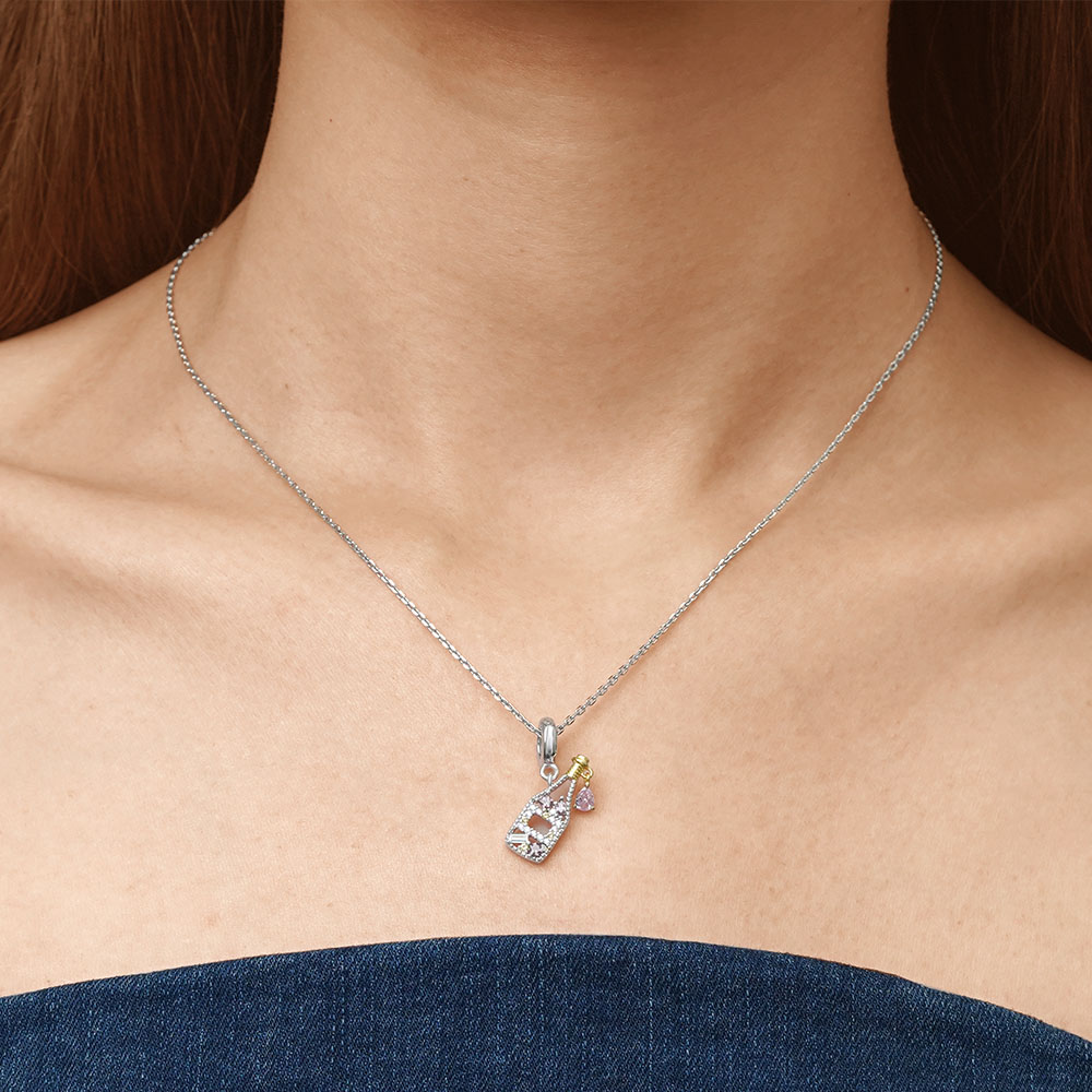 Champagne Bottle Pendant image number 5