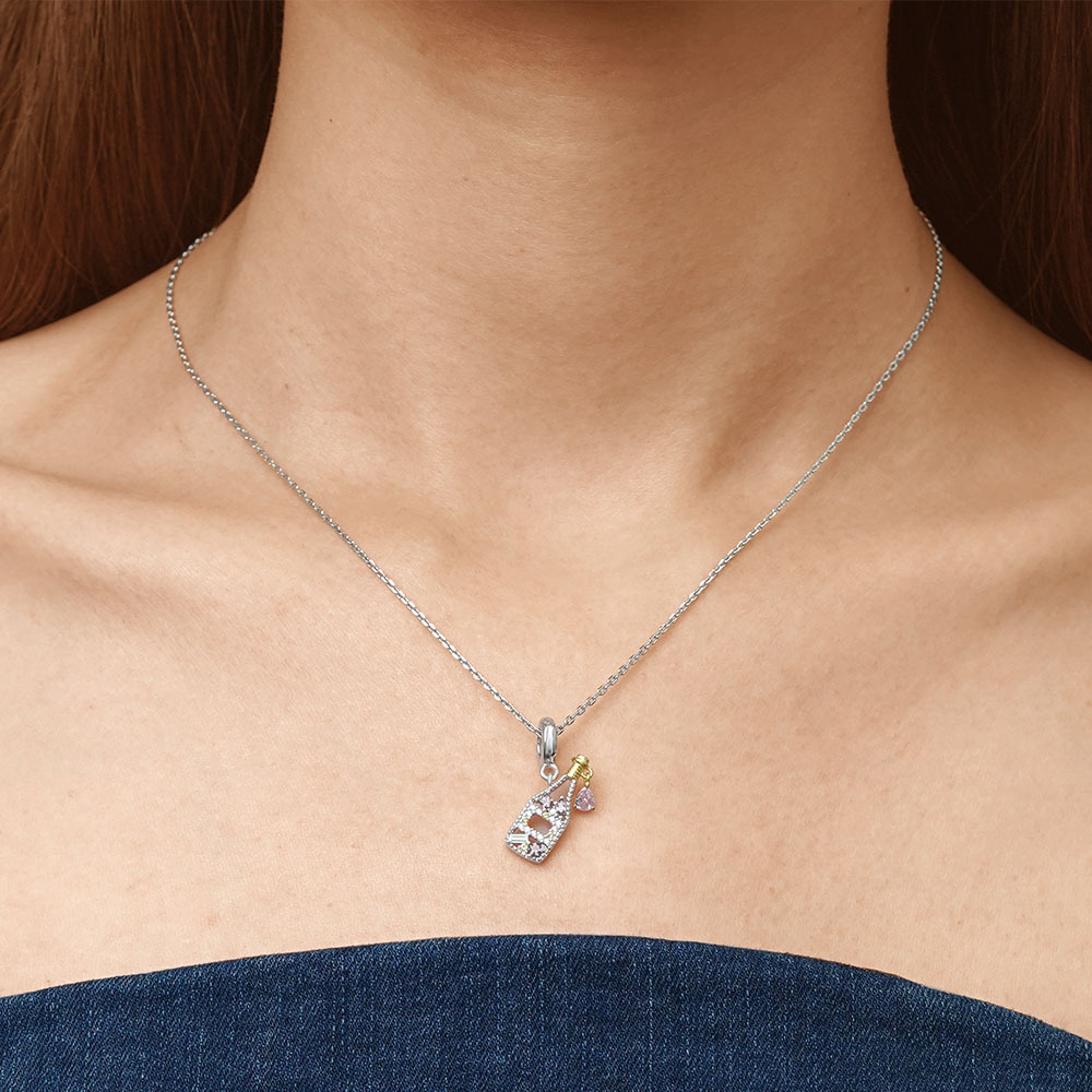 Champagne Bottle Pendant image number 5