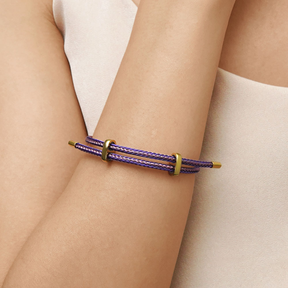 Pink Purple Basic Bracelet image number 4