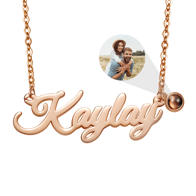 Projection Name Necklace image number 0