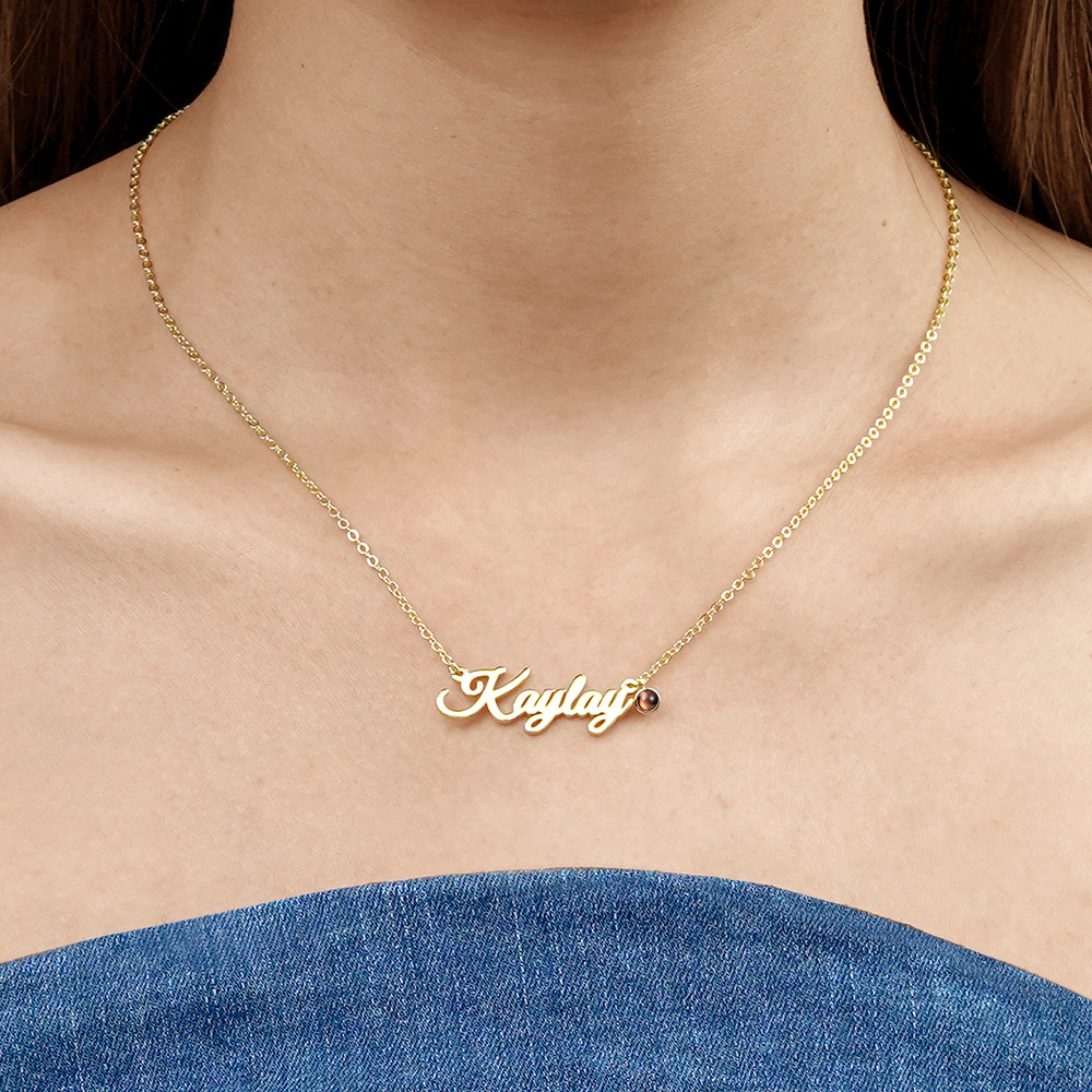 Projection Name Necklace image number 2