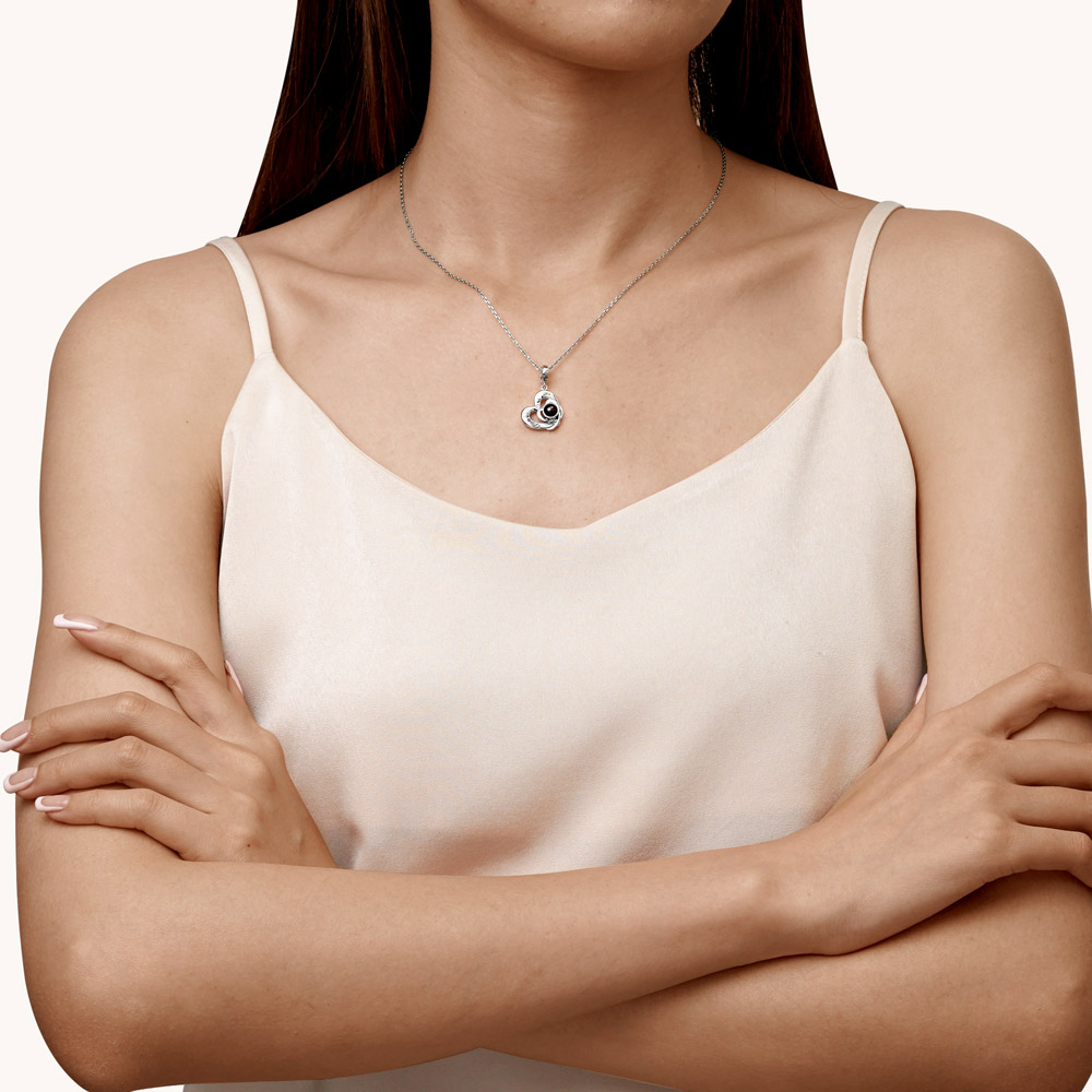 Projection Love Forever Photo Pendant image number 2
