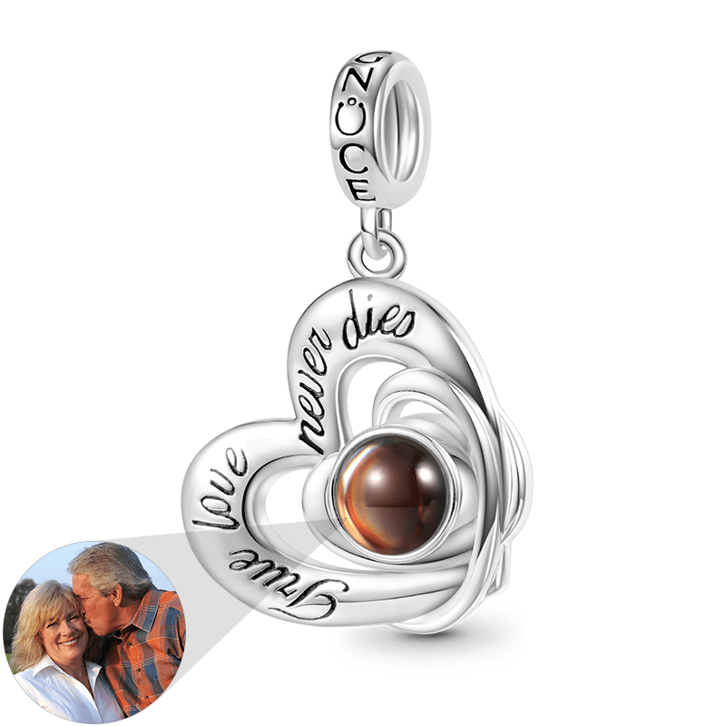 Projection Love Forever Photo Pendant image number 0