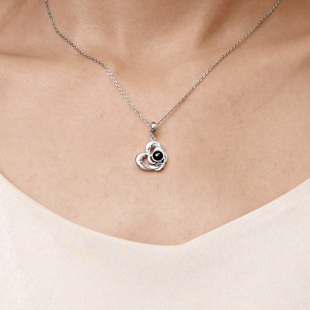 Projection Love Forever Photo Pendant image number 3