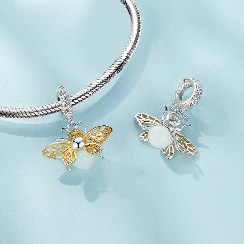 Bee Pendant Dangle Charm image number 2