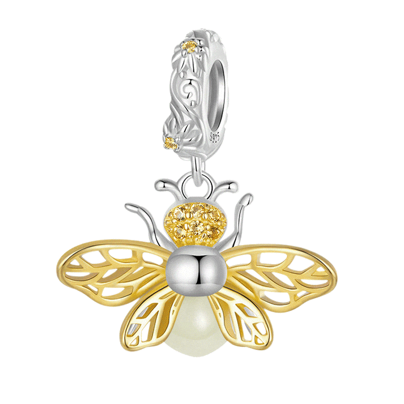 Bee Pendant Dangle Charm image number 0
