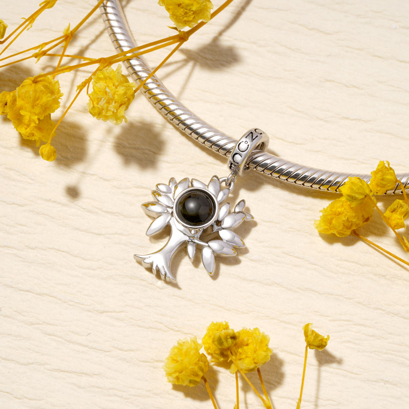 Projection Tree of Life Photo Pendant image number 3