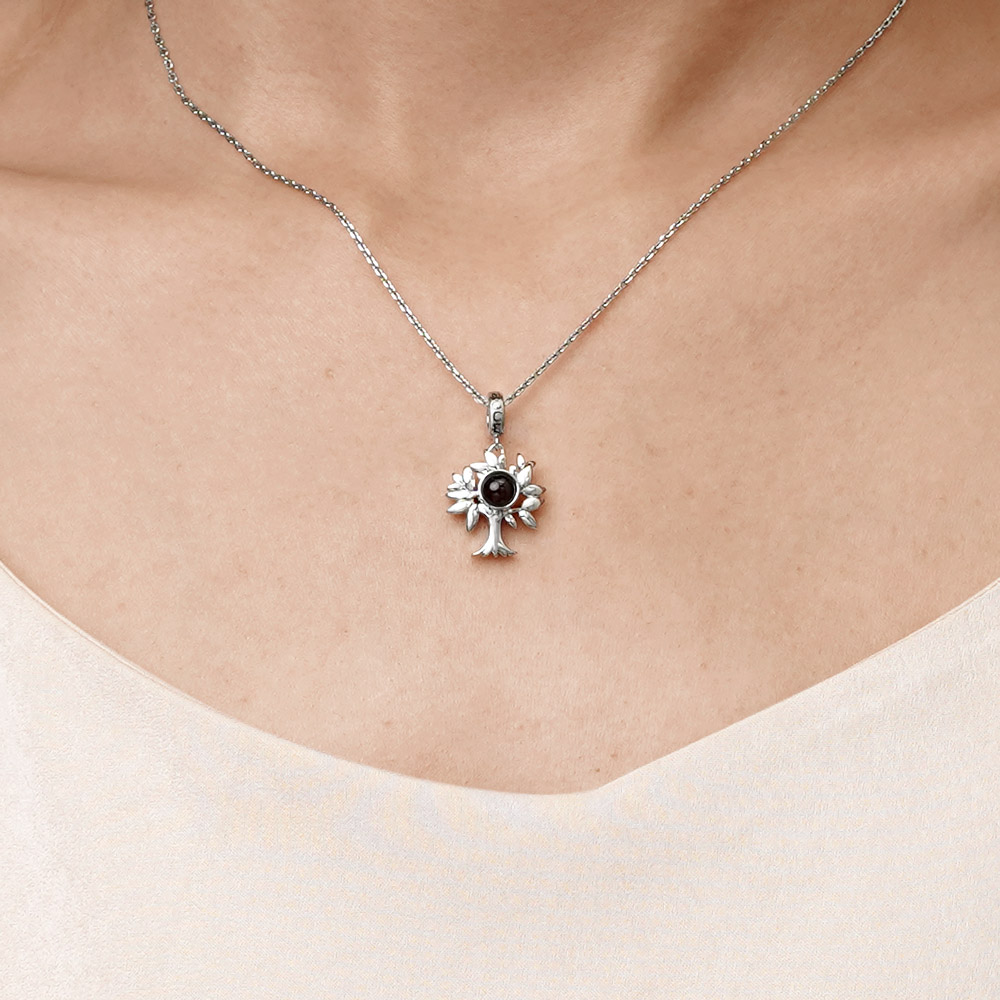 Projection Tree of Life Photo Pendant image number 5