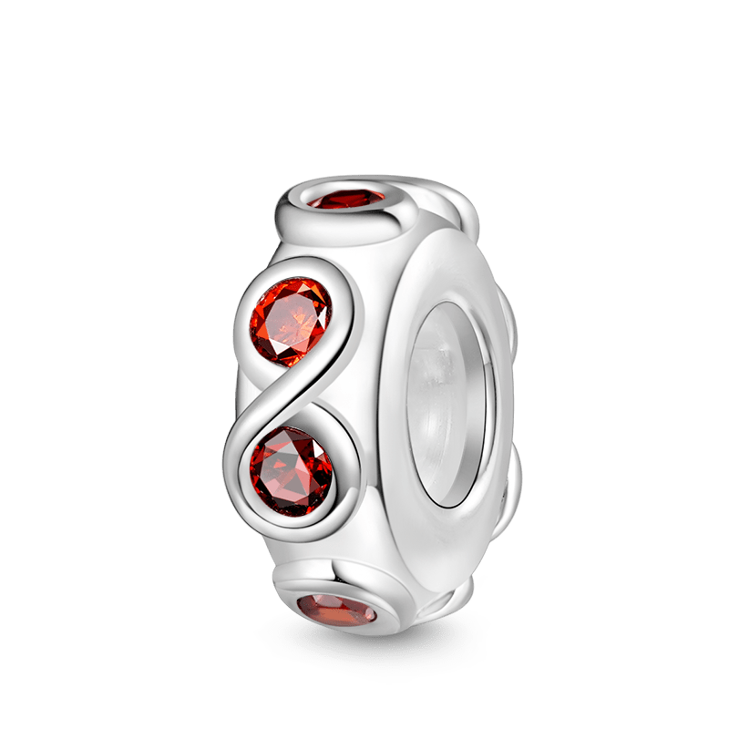 Birthstone Infinity Love Stopper image number 0