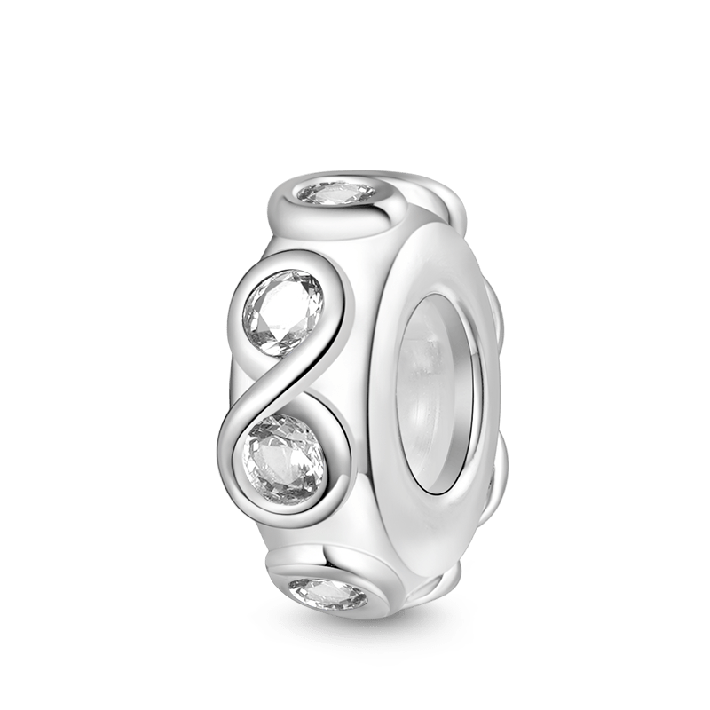 Birthstone Infinity Love Stopper image number 0