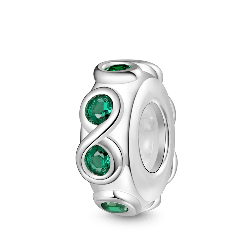 Birthstone Infinity Love Stopper image number 0