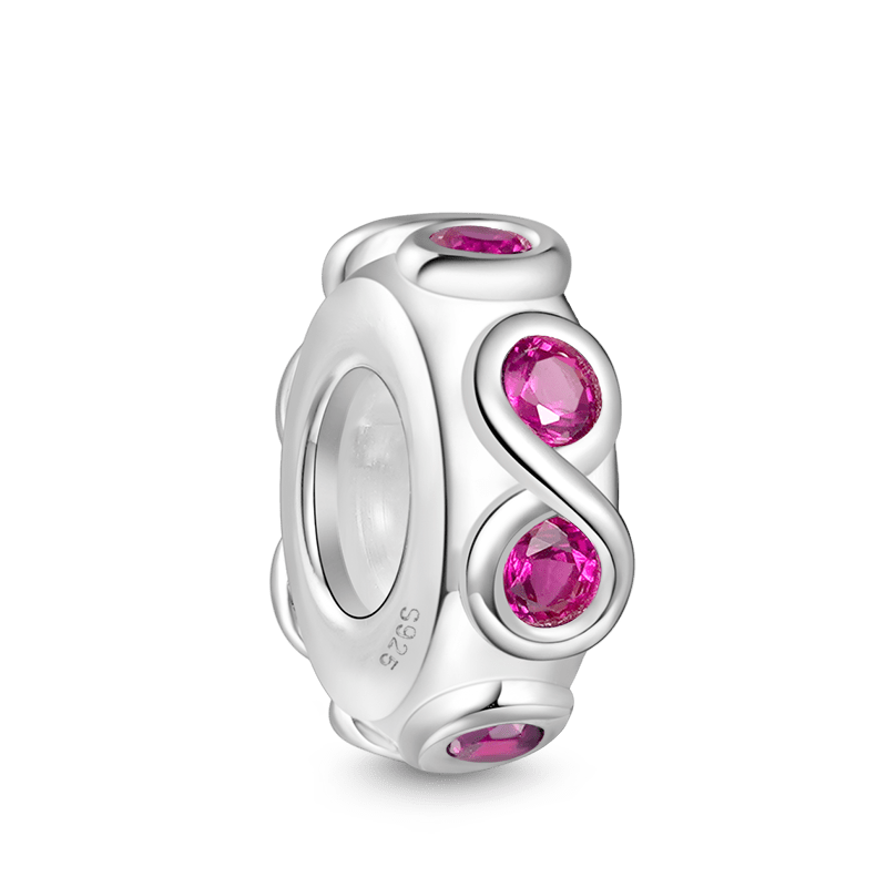 Birthstone Infinity Love Stopper image number 0