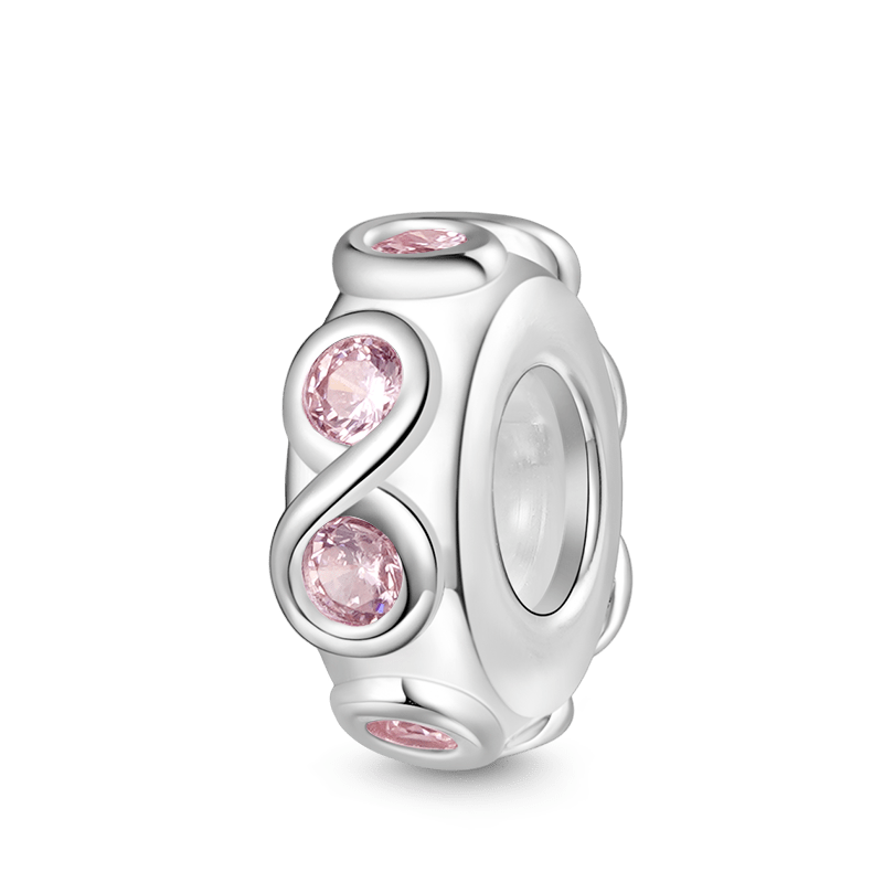 Birthstone Infinity Love Stopper image number 0