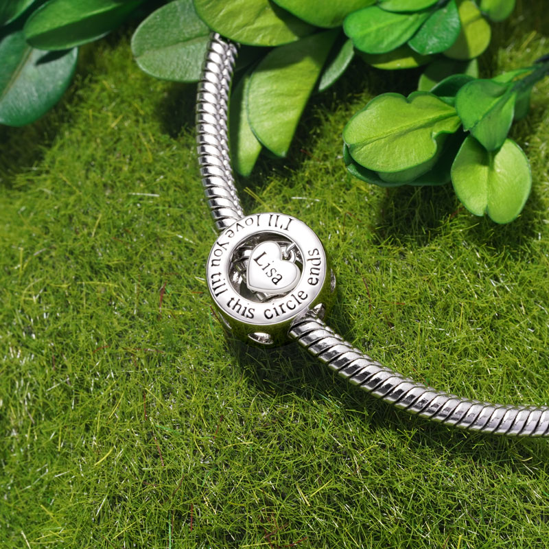 Love Engravable Charm image number 3