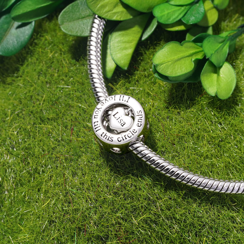 Love Engravable Charm image number 3