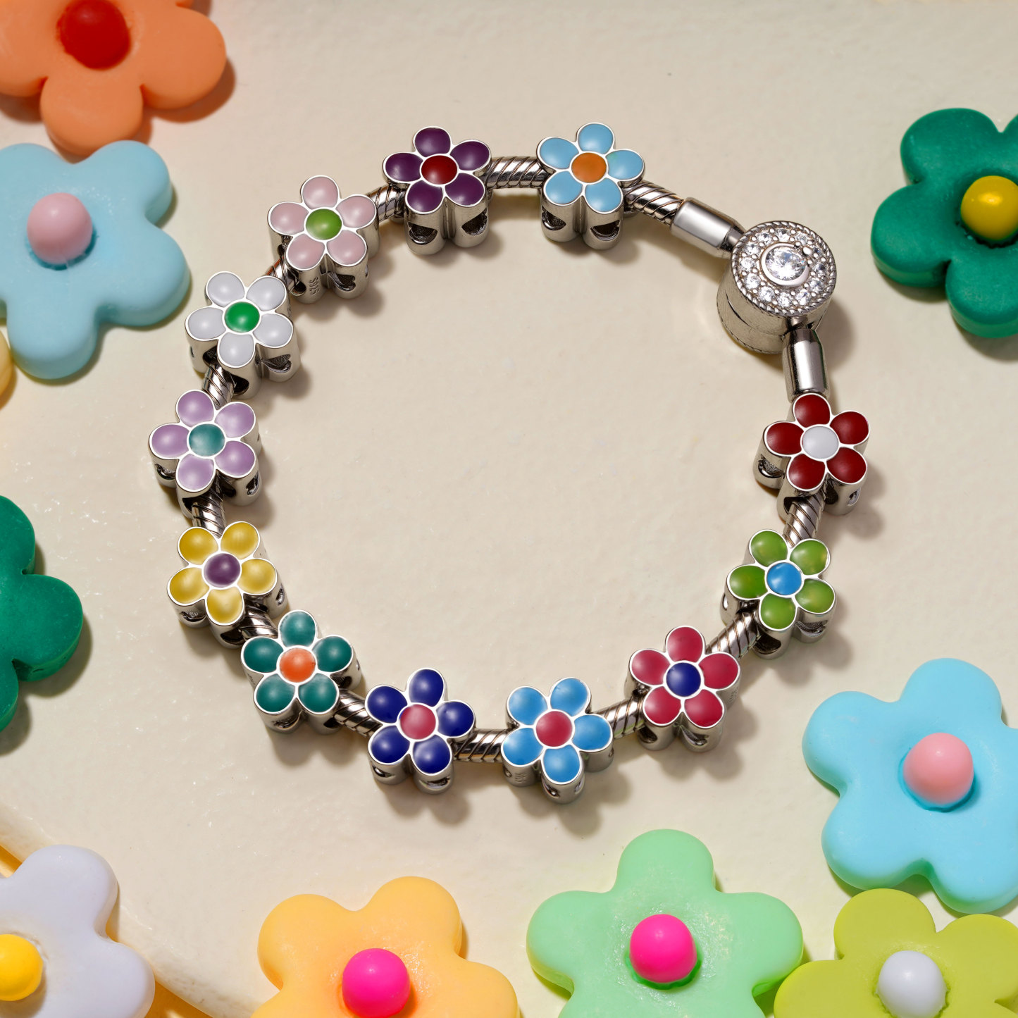 Birthday Flower Charm image number 3