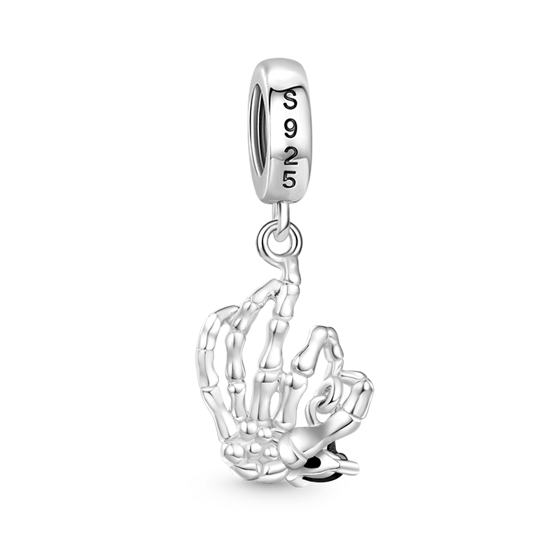 Skull Gesture Pendant image number 1