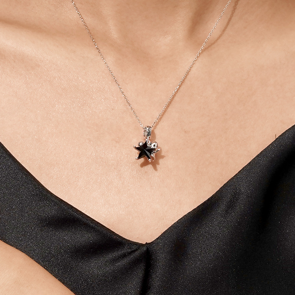 Ghost & Black Star Charm image number 4