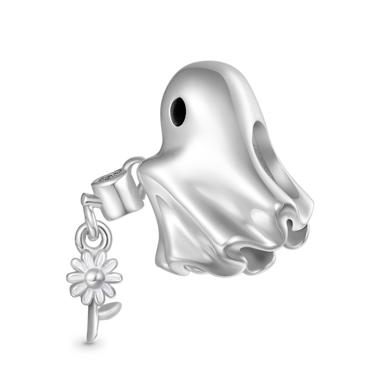 Ghost Watering Flower Charm image number 0