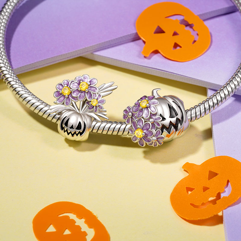 Pumpkin Vase Charm image number 2