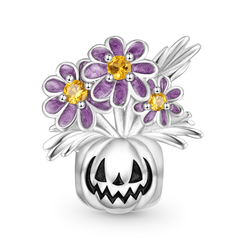 Pumpkin Vase Charm image number 0