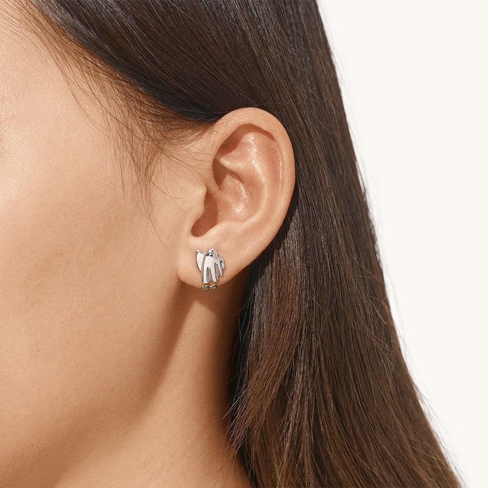 Ghost Stud Earrings image number 3