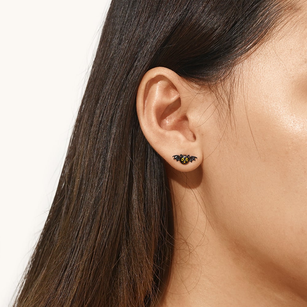 Bat Stud Earrings image number 3