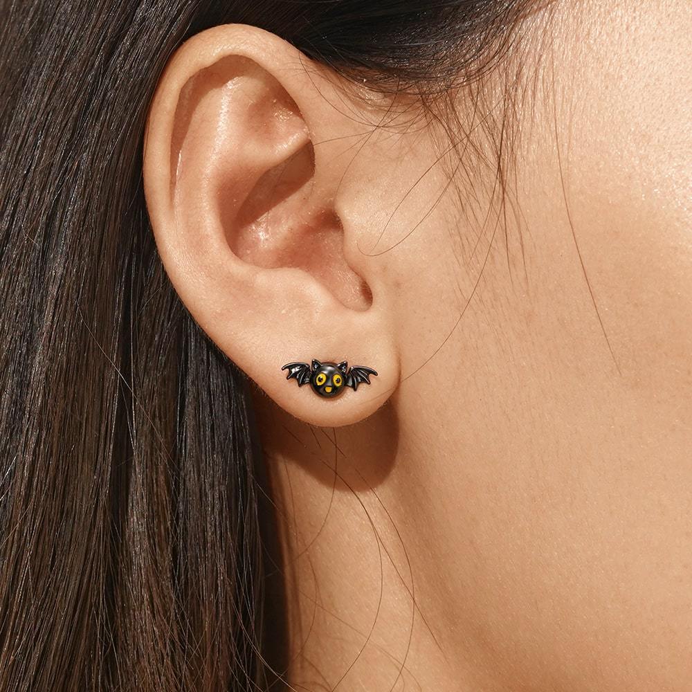 Bat Stud Earrings image number 4