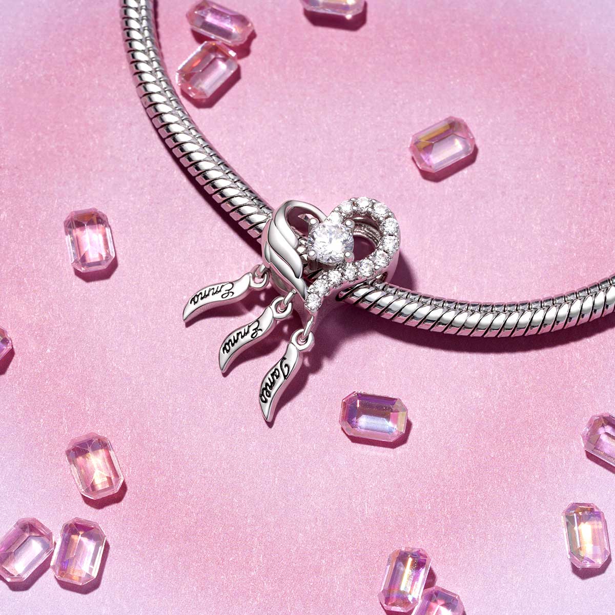 Dream Catcher Engravable Charm image number 2