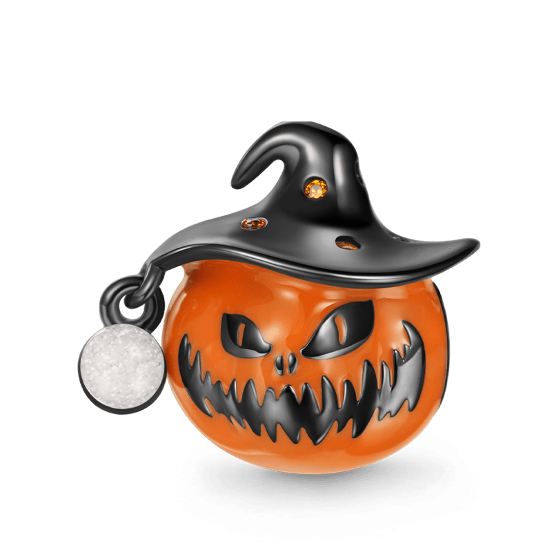 Wizard Hat Pumpkin Charm image number 1