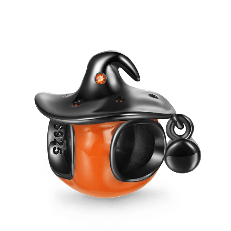 Wizard Hat Pumpkin Charm image number 2