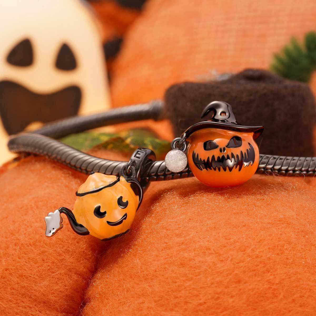Wizard Hat Pumpkin Charm image number 3