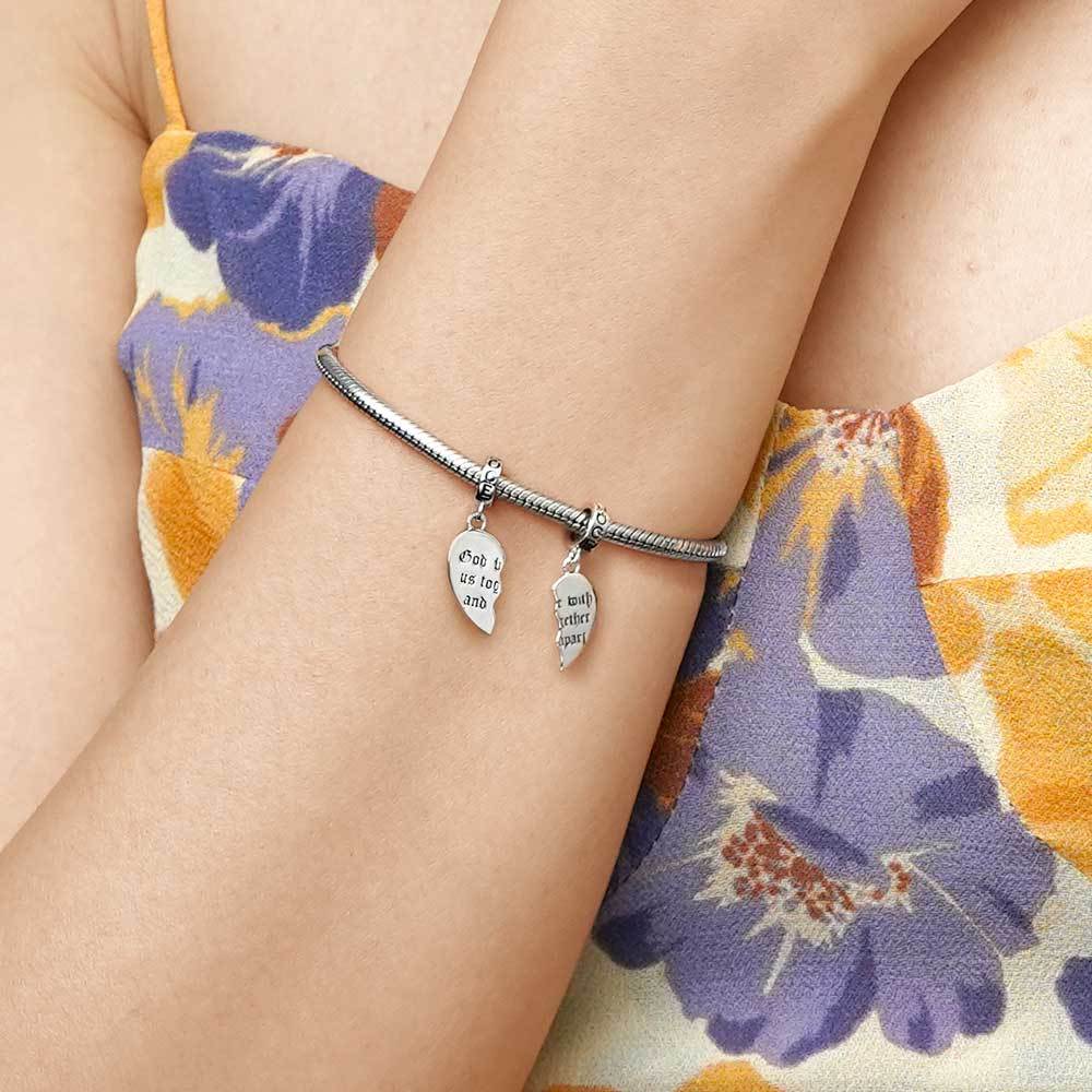 Mizpah Heart Pendant image number 5