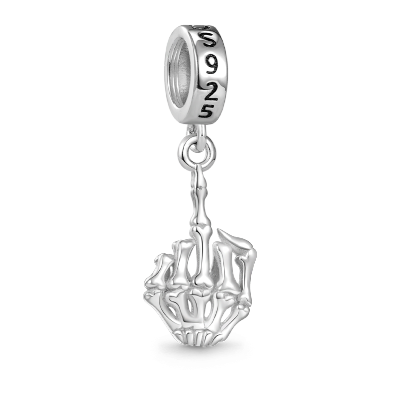Skull Gesture Pendant image number 1