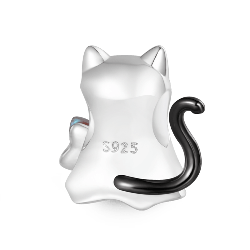 Cat Ghost Charm image number 1