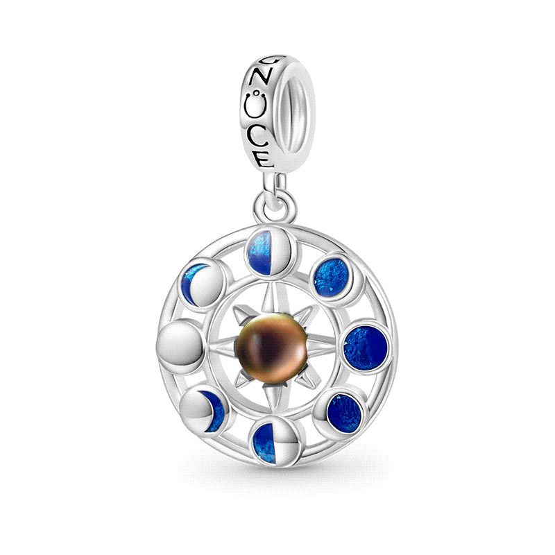 Moon Phase Mood Pendant image number 0