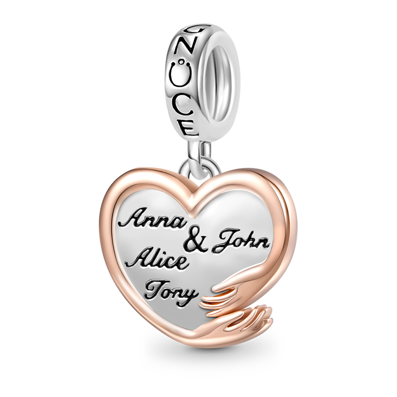 Engravable Family Name Pendant image number 0