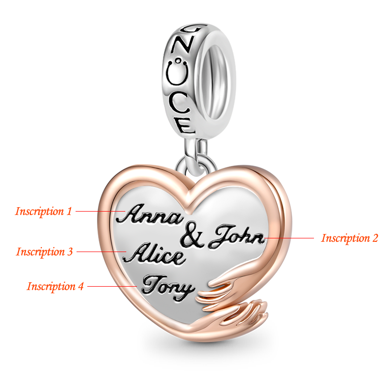 Engravable Family Name Pendant image number 2
