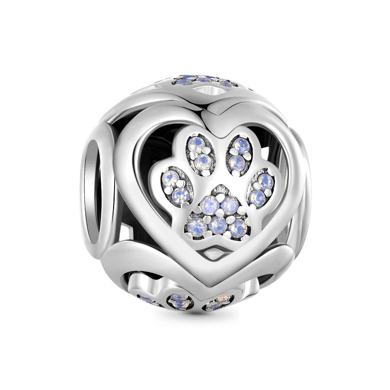 Cat Paw Print Charm image number 1