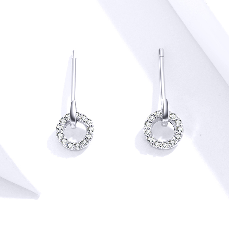 Lucky Circle Earrings image number 1