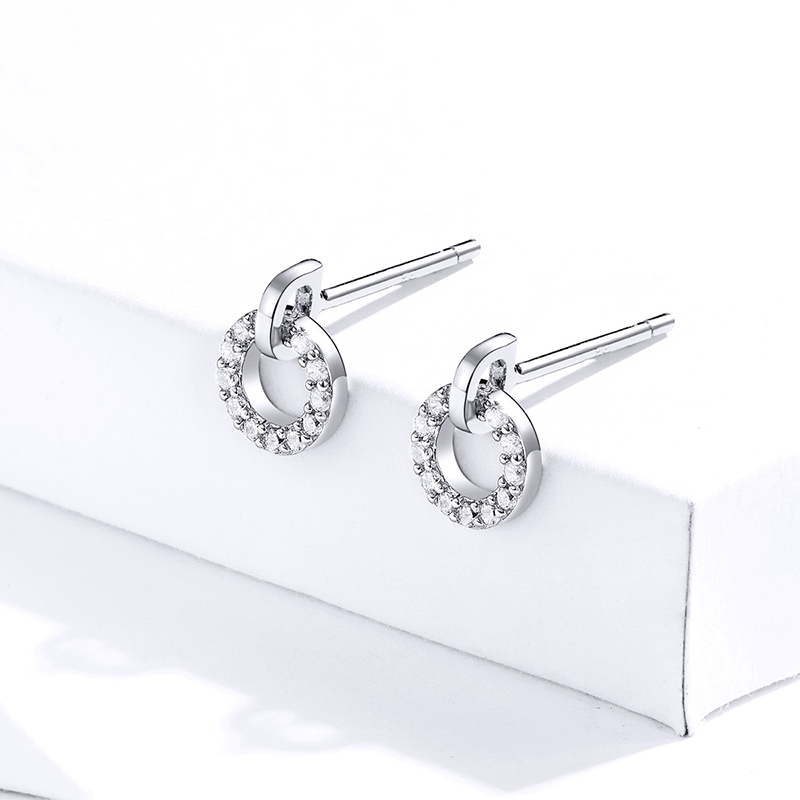 Lucky Circle Earrings image number 3