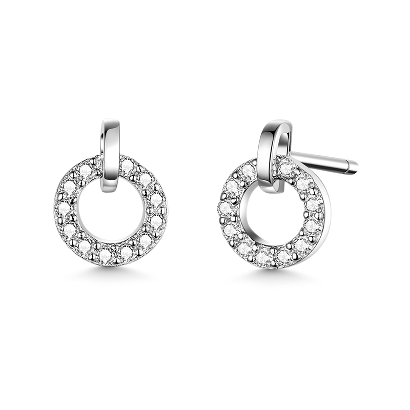 Lucky Circle Earrings image number 0