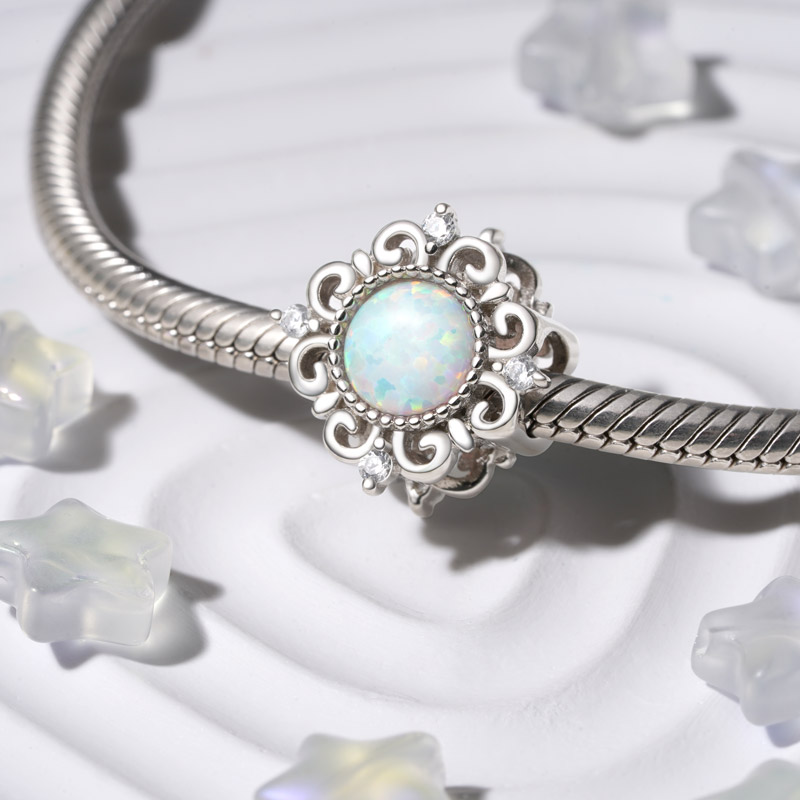 Vintage Opal Charm image number 1
