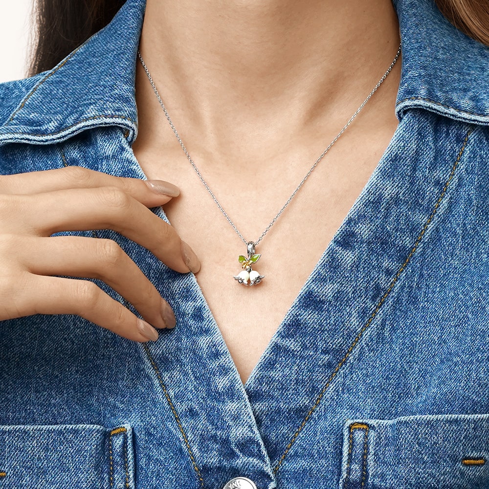 Lily of the Valley Pendant image number 6